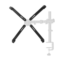Kit de Adaptor Suport Monitor NEDIS pentru Ecrane de 13-27 inch, Capacitate de Încărcare Max. 8 kg, Set de Montare pe Perete pentru TV 1