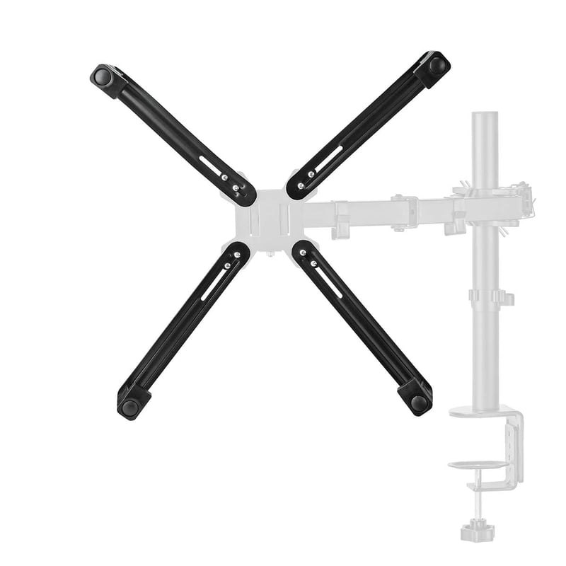 Kit de Adaptor Suport Monitor NEDIS pentru Ecrane de 13-27 inch, Capacitate de Încărcare Max. 8 kg, Set de Montare pe Perete pentru TV