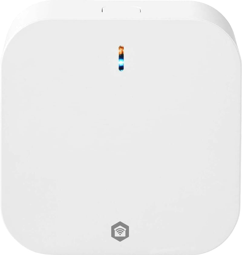 NEDIS SmartLife WIFIZBT10CWT Zigbee 3.0 és Bluetooth átjáró - max. 50 eszköz, fehér