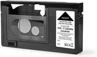 Nedis VHS-C–VHS kazettakonverter Plug & Play - fekete 1