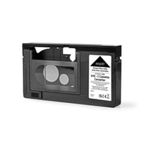 Adaptér na VHS-C kazety Nedis na VHS, Plug & Play – čierny 1
