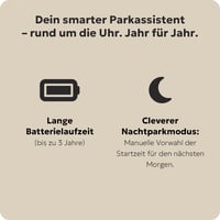 Automatické elektronické parkovacie hodiny Needit Park Lite I – s 2 displejmi 7