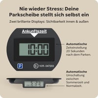Automatické elektronické parkovacie hodiny Needit Park Lite I – s 2 displejmi 3