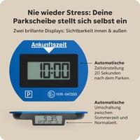 Automatické elektronické parkovacie hodiny Needit Park Lite I – s 2 displejmi 3
