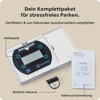 Automatické elektronické parkovacie hodiny Needit Park Lite I – s 2 displejmi 8