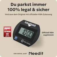 Automatické elektronické parkovacie hodiny Needit Park Lite I – s 2 displejmi 2