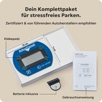 Automatické elektronické parkovacie hodiny Needit Park Lite I – s 2 displejmi 8