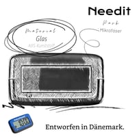 Elektronické parkovacie hodiny Needit Park Micro – modré 7