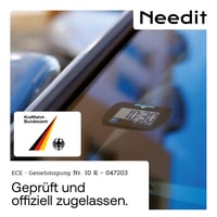Elektronické parkovacie hodiny Needit Park Mini – 2 displeje, schválené KBA 4