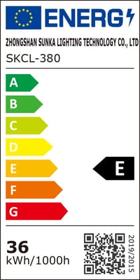 LED stropné svietidlo NEEMOSI s nočným svetlom, 36W, stmievateľné, s diaľkovým ovládaním a časovačom, okrúhly plochý dizajn, priemer 39 cm, do spálne 9