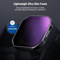 NEEWER 4 darabos ND/PL szűrő szett Insta360 Ace Pro 2 akciókamerához, ND8/16/32/64 polarizáló szűrő készlet 6