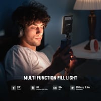 Neewer 60 LED selfie svetlo na telefón s klipom, 2000 mAh batéria, CRI 95+, 3 režimy svietenia, kompatibilné s tabletom a notebookom, svetlo na natáčanie TikTok videí 4