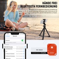 Mini trepied flexibil pentru telefon NEEWER cu telecomandă, trepied pentru telefon mobil 2