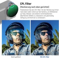 NEEWER ND Szűrő Szett DJI Osmo Action 5 Pro/4/3 Kamerához, 6 Darabos ND8+ND16+ND32+ND64+ND256+CPL Polarizációs Szűrő Készlet 5