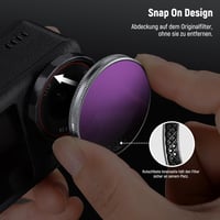 NEEWER ND Szűrő Szett DJI Osmo Action 5 Pro/4/3 Kamerához, 6 Darabos ND8+ND16+ND32+ND64+ND256+CPL Polarizációs Szűrő Készlet 3