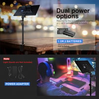 NEEWER NL288 LED videólámpa 45W, 2.4G távirányítóval, 3200K-5600K, CRI97+, dimmer 6
