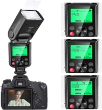 NEEWER NW-670 TTL Vaku LCD Kijelzővel Canon DSLR Fényképezőgépekhez - Speedlite Blitz Hot Shoe Csatlakozással 2