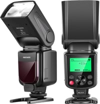 NEEWER NW-670 TTL Vaku LCD Kijelzővel Canon DSLR Fényképezőgépekhez - Speedlite Blitz Hot Shoe Csatlakozással 1