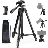Stojan na fotoaparát a telefón NEEWER TP53, ľahký kovový cestovný statív s držiakom Cold Shoe, kompatibilný s iPhone na natáčanie videí 1