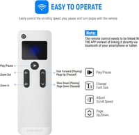 NEEWER X12 Aluminium Teleprompter Távirányítóval és App Vezérléssel, Tablet és Okostelefon Kompatibilis 2
