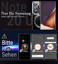 Neivi Samsung Galaxy Note 20 Ultra MagSafe tok, kameravédelem, ütésálló, katonai védelemmel 2