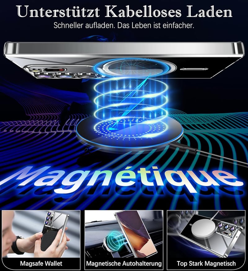 Neivi Samsung Galaxy Note 20 Ultra MagSafe tok, kameravédelem, ütésálló, katonai védelemmel