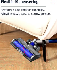 Nekuma Dyson V6 DC59 DC61 DC62 DC74 kemény padló fej LED világítással 4