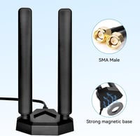 Nelawya 4G LTE antenna SMA/TS9 csatlakozóval, 10-12 dBi, kültéri 3
