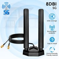 Nelawya 4G LTE antenna SMA/TS9 csatlakozóval, 10-12 dBi, kültéri 2