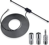 Nelawya FM DAB Rádió Antenna 75 Ohm F Csatlakozó 3M Kábel 2