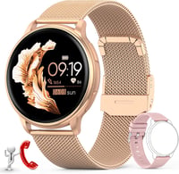 Nemheng Női Okosóra 1.32" Érintőkijelzővel - Bluetooth Hívás, IP67 Vízálló Fitneszkövető, Alvásfigyelő, Pulzusmérő, Vérnyomásmérő, 19 Sportm 1