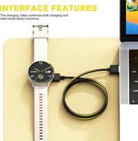 NENASEW Garmin Töltőkábel USB-C Vivoactive Forerunner Fenix Venu Instinct Órához 5