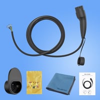 Nabíjací kábel NeoLenta typu 2 s otvoreným koncom 11 kW 10 m, náhradný kábel pre Wallbox 16 A 3-fázový 6