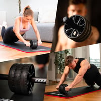 Posilňovacie koliesko na brušné svaly Neolymp s podložkou pod kolená 6