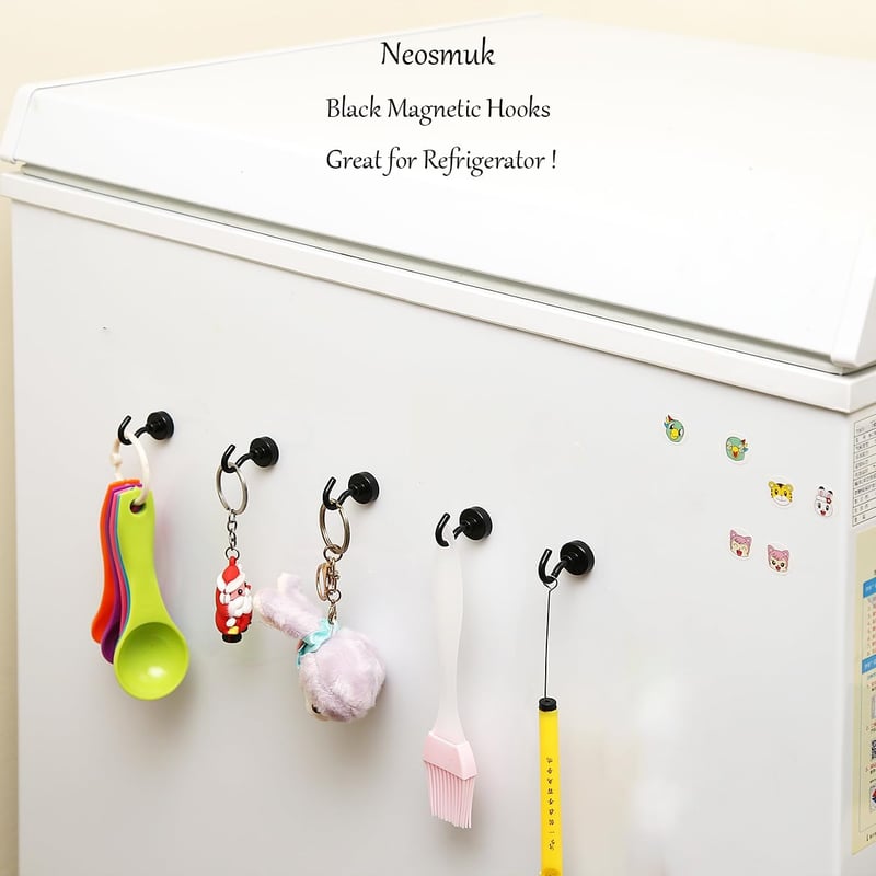 Neosmuk Mágneses Horog 10kg Erős Neodímium Kampinghoz Szekrényszervezéshez