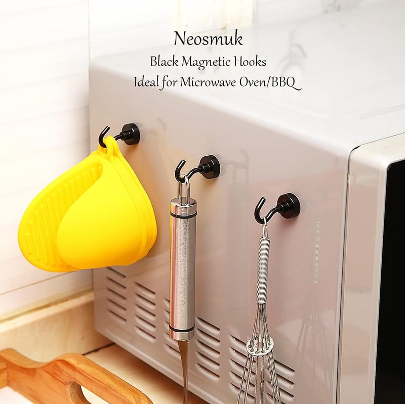 Neosmuk Mágneses Horog 10kg Erős Neodímium Kampinghoz Szekrényszervezéshez