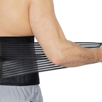 NEOtech Care neoprén hátbrace dupla pántokkal XXL fekete kompressziós 7