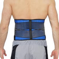 NEOtech Care neoprén hátbrace dupla pántokkal XXL fekete kompressziós 8
