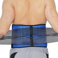 NEOtech Care neoprén hátbrace dupla pántokkal XXL fekete kompressziós 6