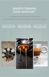 NEOUZA 51 mm bottomless espresso szűrőtartó rozsdamentes acél rozafaszínű nyéllel DeLonghi Dedica EC680 EC685 EC785 EC820 EC850 EC860 és Sme 9