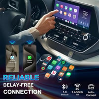 Adaptér NEOVSUNY Wireless CarPlay 2 v 1, bezdrôtový Android Auto a CarPlay adaptér do auta 2025, Plug and Play, kompatibilný od roku 2016 2