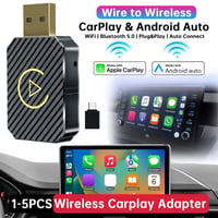 Adaptér NEOVSUNY Wireless CarPlay 2 v 1, bezdrôtový Android Auto a CarPlay adaptér do auta 2025, Plug and Play, kompatibilný od roku 2016 5