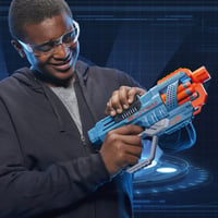 Penový blaster NERF Elite 2.0 Commander RD-6 s 12 šípkami, 6-ranovým otočným bubnom, taktickou lištou, od 8 rokov, pre chlapcov aj dievčatá 1