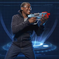 Penový blaster NERF Elite 2.0 Commander RD-6 s 12 šípkami, 6-ranovým otočným bubnom, taktickou lištou, od 8 rokov, pre chlapcov aj dievčatá 6