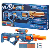 Nerf Elite 2.0 Eaglepoint RD-8 blaster – bubanj s 8 strelica, odvojivi ciljnik i cijev, 16 strelica, domet 27 metara 2