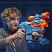 Motorizovaný penový blaster Nerf Elite 2.0 Phoenix CS-6 s 12 šípkami, zameriavačom a zásobníkom, možnosť rozšírenia 4