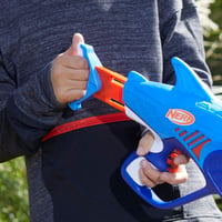 Detská penová pištoľ Nerf Junior Wild Sharkfire Easy Play – súprava 8 penových nábojov 6