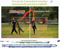 Nerf Kickerball nogometna lopta za trikove - veličina 4 - višebojna 5