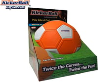 Nerf Kickerball nogometna lopta za trikove - veličina 4 - višebojna 1