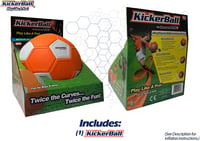Nerf Kickerball nogometna lopta za trikove - veličina 4 - višebojna 2